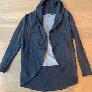 NWOT James Perse French Terry Cardigan sz 1
